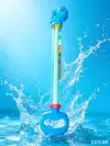 Cartoon Seahorse pull-out water gun, children's large-capacity syringe water cannon, summer water play and water fight toy Item Picture